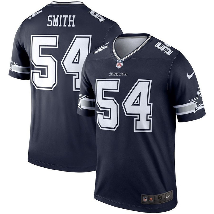 Dallas Cowboys Jaylon Smith Navy Legend Player Jersey