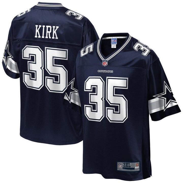 Dallas Cowboys Luther Kirk Navy Big & Tall Team Player Jersey gifts for fans