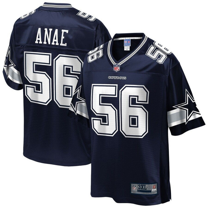 Dallas Cowboys Bradlee Anae Navy Big & Tall Player Jersey gifts for fans