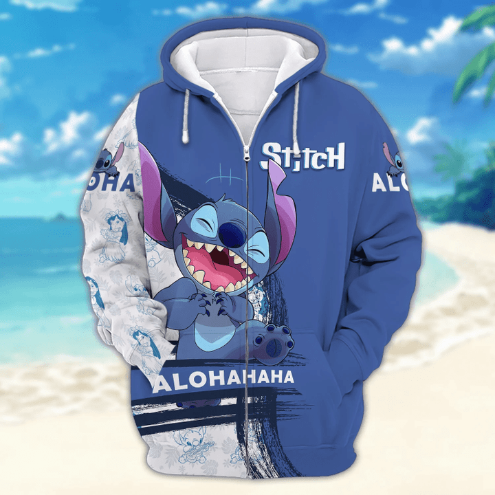 Stitch Disney Movie Lilo and Stitch 3D Tshirt Hoodie