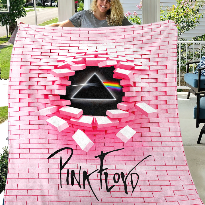Pink Floyd The Wall 3D Blanket ( Pink Version )