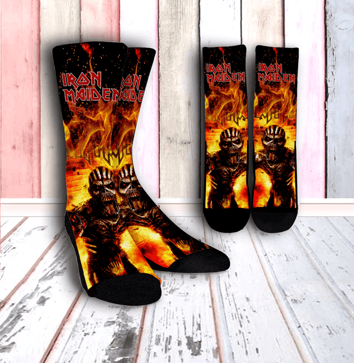 Iron Maiden Crew Socks - U01