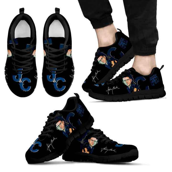 Johnny Cash Sneakers Shoes 002 (H)