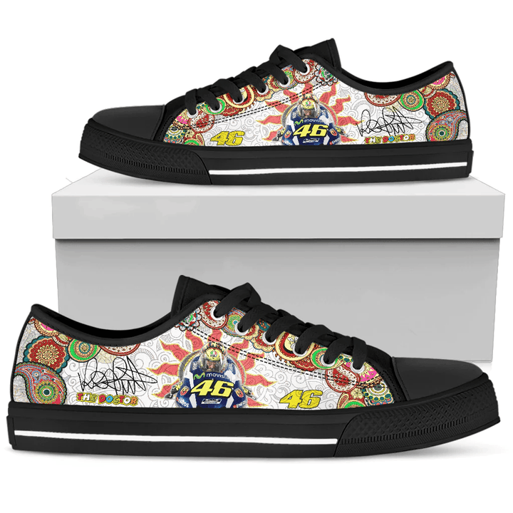 VALENTINO ROSSI PAISLEY / Low Top Canvas Shoe04(T)