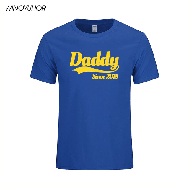 Daddy Since 2018 Funny T Shirt