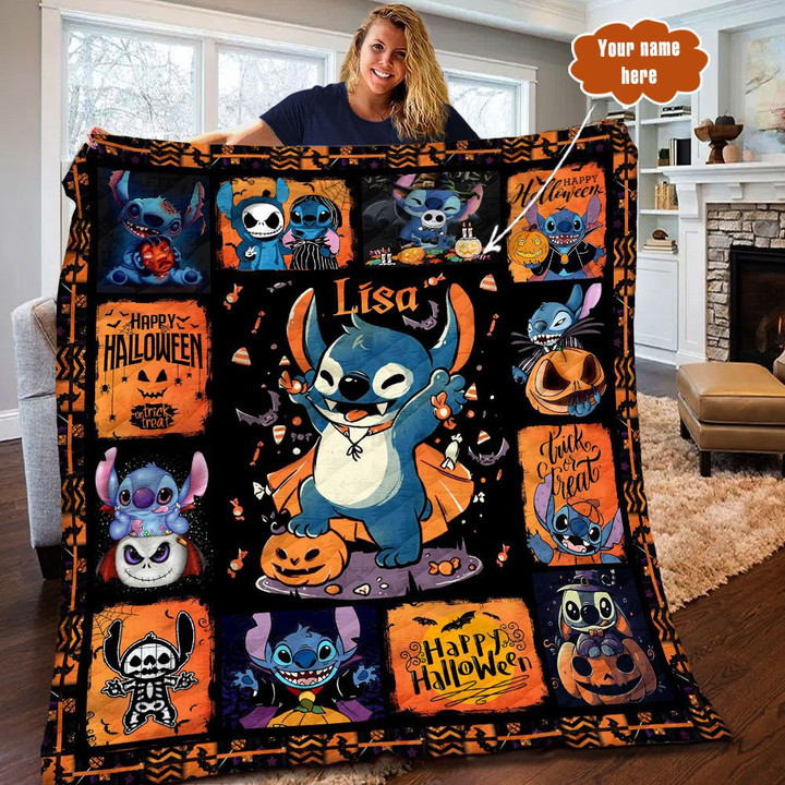 LIST 400 HALLOWEEN - PERSONALIZED QUILT