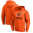 Cincinnati Bengals Super Bowl LVI Champions Logo Team Orange Pullover Hoodie