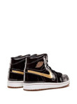 Air Jordan 1 Retro High Black Metallic Gold Shoes