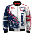 Great New England Patriots 3D Bomber Jacket