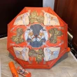 Hermes Royal War Horse In Orange Umbrella