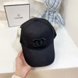 Chanel Cc Hat Baseball All Black Cap