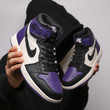 Nike Air Jordan 1 Retro High OG Court Purple Shoes Sneakers