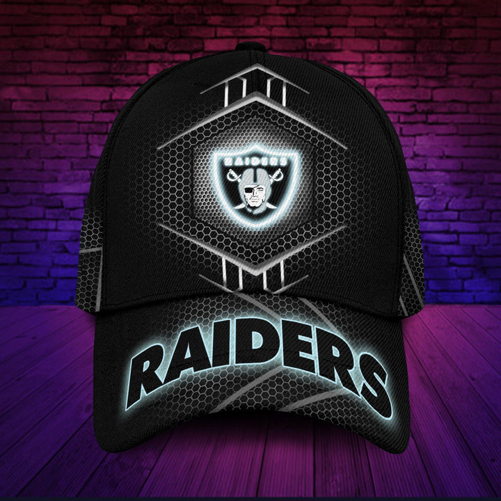 Nfl Las Vegas Raiders 3D Printed Cap