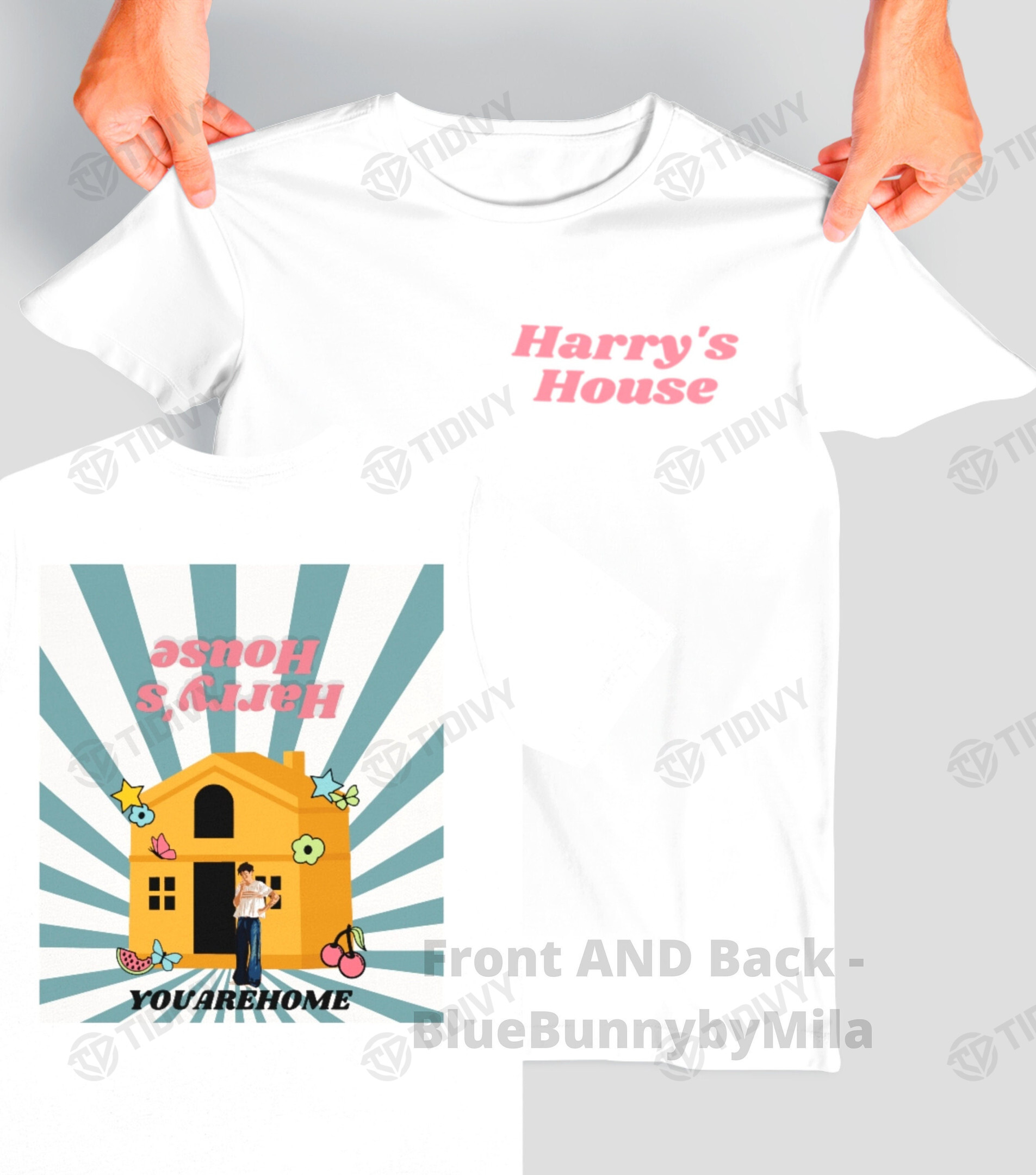 Harry Styles Harry'S House Harry�S New Album 2022 Two Sided Graphic Unisex T Shirt, Sweatshirt, Hoodie Size S - 5XL