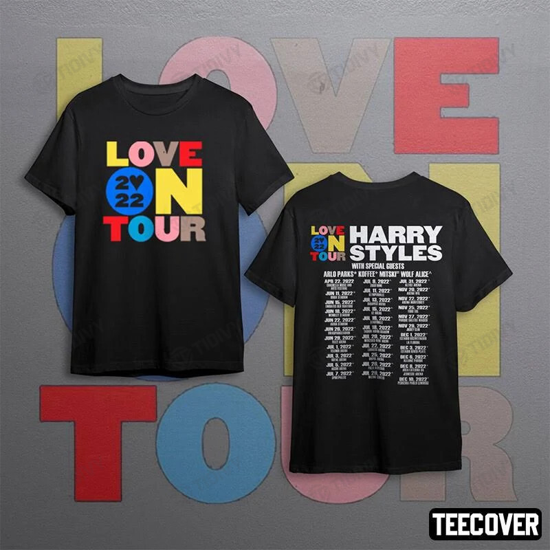 Harry Styles Love On Tour 2022 Harry'S House Two Sided Graphic Unisex T Shirt, Sweatshirt, Hoodie Size S - 5XL
