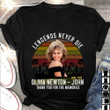 Legends Never Die Olivia Newton John Trending Thank You For The Memories 1948 2022 Graphic Unisex T Shirt, Sweatshirt, Hoodie Size S - 5XL