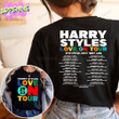 Love On Tour 2023 Tour Date UK & Europe Harry's House Harry Styles Tour Date 2023 Two Sided Graphic Unisex T Shirt, Sweatshirt, Hoodie Size S - 5XL