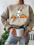 It's The Most Wonderful Time Of The Year Snoopy Dog Autumn Pumpkins Halloween Charlie Brown Peanuts Graphic Unisex T Shirt, Sweatshirt, Hoodie Size S - 5XL