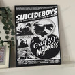 Grey Day Tour 2022 Suicideboys Concert 2022 Grey 59 Madness Wall Art Print Poster