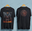 Fire And Blood House of the Dragon Daemon Targaryen Rhaenyra Targaryen Game Of Thrones Two Sided Graphic Unisex T Shirt, Sweatshirt, Hoodie Size S - 5XL
