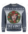 Kevin Home Alone Funny Christmas Classic Movie Merry Christmas Xmas Tree Xmas Gift Ugly Sweater