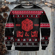 Dungeons And Dragon Dice Merry Christmas Xmas Tree Xmas Gift Ugly Sweater