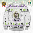 Beetlejuice You’re The Ghost With The Most Babe Halloween Movie Merry Christmas Xmas Tree Xmas Gift Ugly Sweater