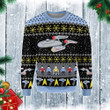 Star Trek The Halls Star TRek Classic Movie Merry Christmas Xmas Tree Xmas Gift Ugly Sweater