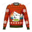 2022 Funny Cat Meme Merry Christmas Xmas Tree Xmas Gift Ugly Sweater