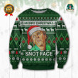 Drop Dead Fred Merry Christmas Snot Face Merry Christmas Xmas Tree Xmas Gift Ugly Sweater