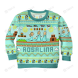 Rosalina Merry Christmas Super Mario Bros Gaming The Super Mario Bros Movie Mushroom Kingdom Mario Xmas Gift Ugly Sweater