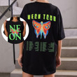Playboi Carti Neon Tour 2022 Playboi Carti Tour Neon Tour Butterfly Two Sided Graphic Unisex T Shirt, Sweatshirt, Hoodie Size S - 5XL