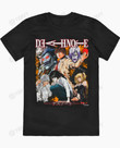 Death Note Character L Light Shinigami Misa Anime Manga Classic Vintage Bootleg 90s Styles Graphic Unisex T Shirt, Sweatshirt, Hoodie Size S - 5XL