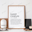 Sweet Creature Harry Styles Love On Tour 2022 2023 Harry's House Fine Line Retro Vintage Wall Art Print Poster
