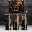 Rhaenyra House Targaryen House of The Dragon Fire and Blood Game Of Thrones Stainless Steel Skinny Tumbler