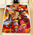 Uzumaki Naruto Saregan Naruto Anime Manga Cozy Fleece Blanket Sherpa Blanket