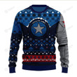 Winter Soldier Outfit Avengers Merry Christmas Happy Xmas Gift Xmas Tree Ugly Sweater