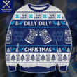 Bud Light Dilly Dilly Merry Christmas Happy Xmas Gift Xmas Tree Ugly Sweater