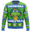 Cowabunga Christmas Teenage Mutant Ninja Turtles Merry Christmas Happy Xmas Gift Xmas Tree Ugly Sweater