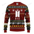 BTS Bangtan Boy Kpop Music Merry Christmas Happy Xmas Gift Xmas Tree Ugly Sweater
