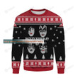 Merry Kissmas Kiss Band Vintage Merry Christmas Happy Xmas Gift Xmas Tree Ugly Sweater