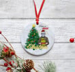 Have A Killer Christmas Horror Movie Michael Myers Merry Christmas Happy Xmas Gift Xmas Tree Ceramic Circle Ornament