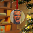 The Shining Jack Nicholson The Overlook Hotel Stephen King Merry Christmas Happy Xmas Gift Xmas Tree Ceramic Circle Ornament