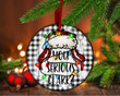 You Serious Clark Christmas Vacation Xmas Movie Merry Christmas Happy Xmas Gift Xmas Tree Ceramic Circle Ornament