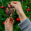 Chucky and Tiffany Child Play Horror Movie Merry Christmas Happy Xmas Gift Xmas Tree Wooden/Acrylic Ornament