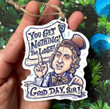You Get Nothing, You Lose, Good Day Sir! - Wonka Meme Merry Christmas Happy Xmas Gift Xmas Tree Wooden/Acrylic Ornament