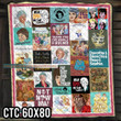 The Golden Girls Characters Merry Christmas Xmas Gift Premium Quilt Blanket Size Throw, Twin, Queen, King, Super King