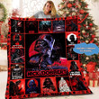 Custom Name Star Wars Darth Vader Merry Christmas Xmas Gift Premium Quilt Blanket Size Throw, Twin, Queen, King, Super King