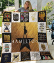 Hamilton Musical Merry Christmas Xmas Gift Premium Quilt Blanket Size Throw, Twin, Queen, King, Super King