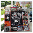 U2 Band Album Cover Merry Christmas Xmas Gift Premium Quilt Blanket Size Throw, Twin, Queen, King, Super King